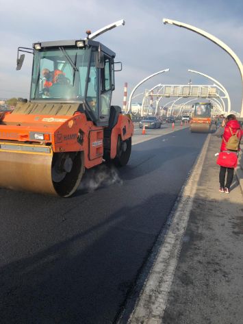 Укладка асфальта